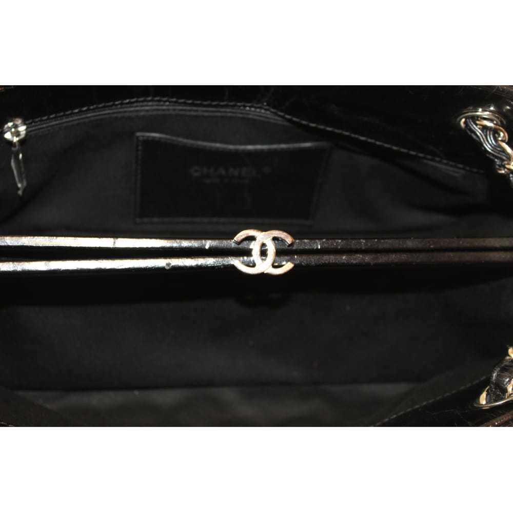 Chanel Mademoiselle patent leather handbag - image 12