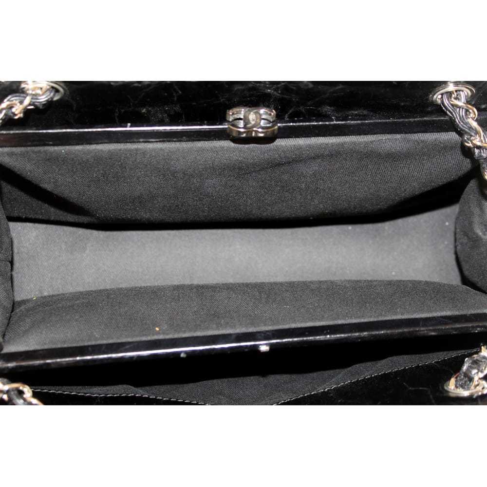 Chanel Mademoiselle patent leather handbag - image 4