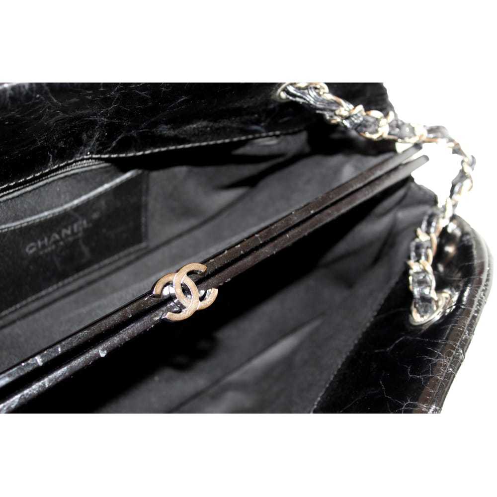 Chanel Mademoiselle patent leather handbag - image 8