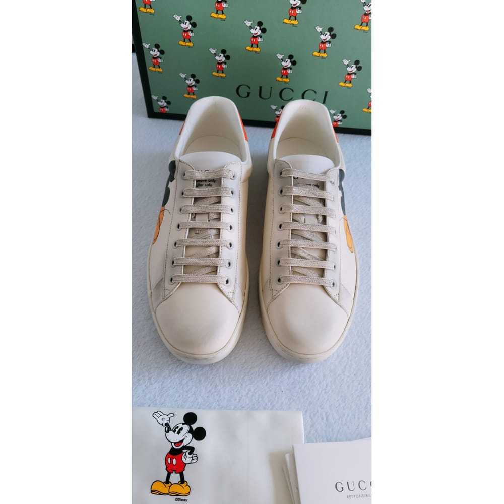 Disney x Gucci Leather low trainers - image 10