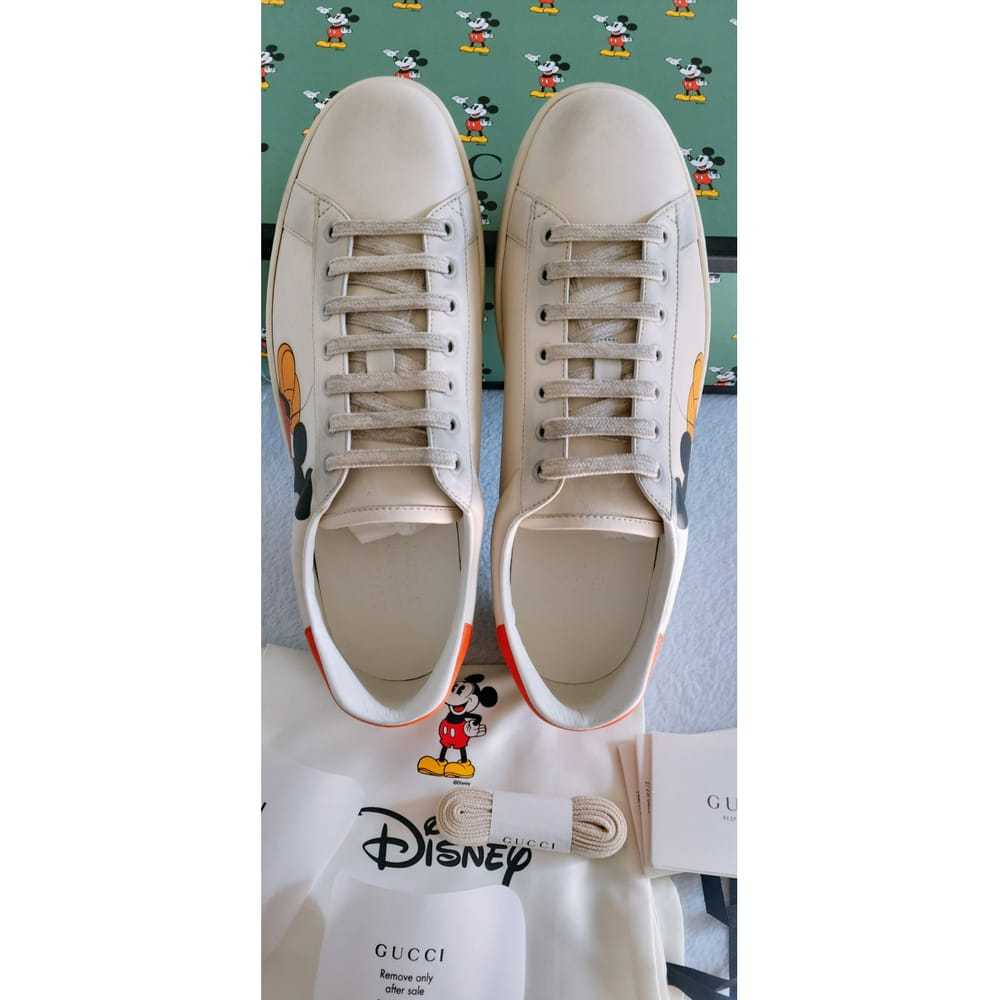 Disney x Gucci Leather low trainers - image 7
