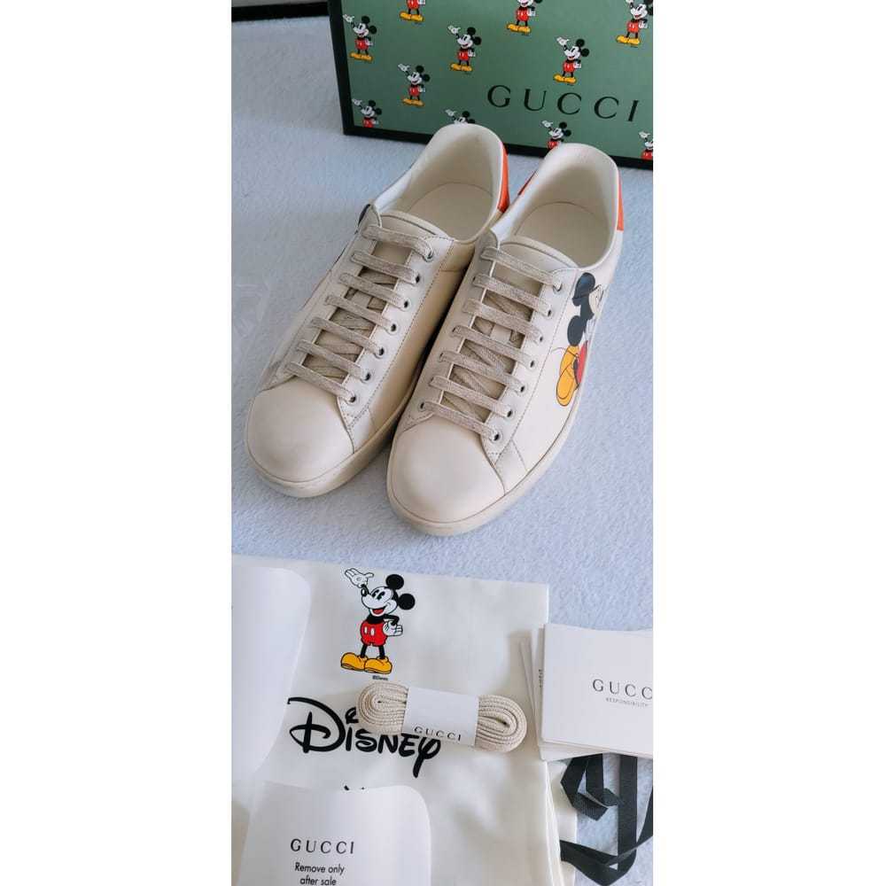 Disney x Gucci Leather low trainers - image 9