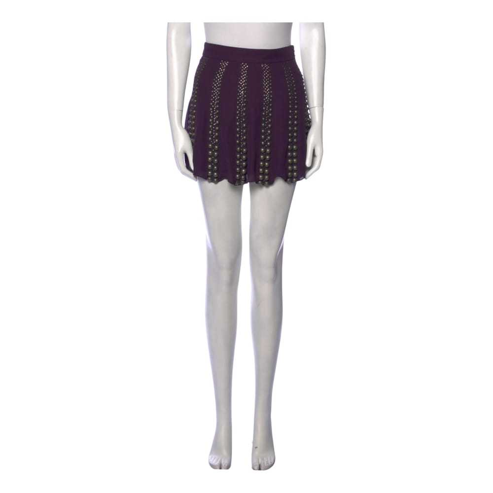 Tibi Silk mini skirt - image 1