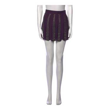 Tibi Silk mini skirt - image 1