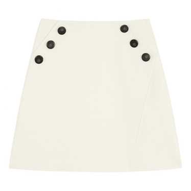 NWT: ba&sh Jupe Roster Paisley Mini Tulip Wrap Skirt in Noir Sz: L (8 US)