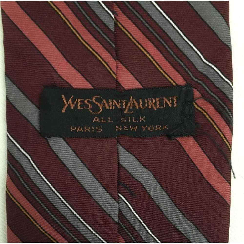 Yves Saint Laurent Silk tie - image 3