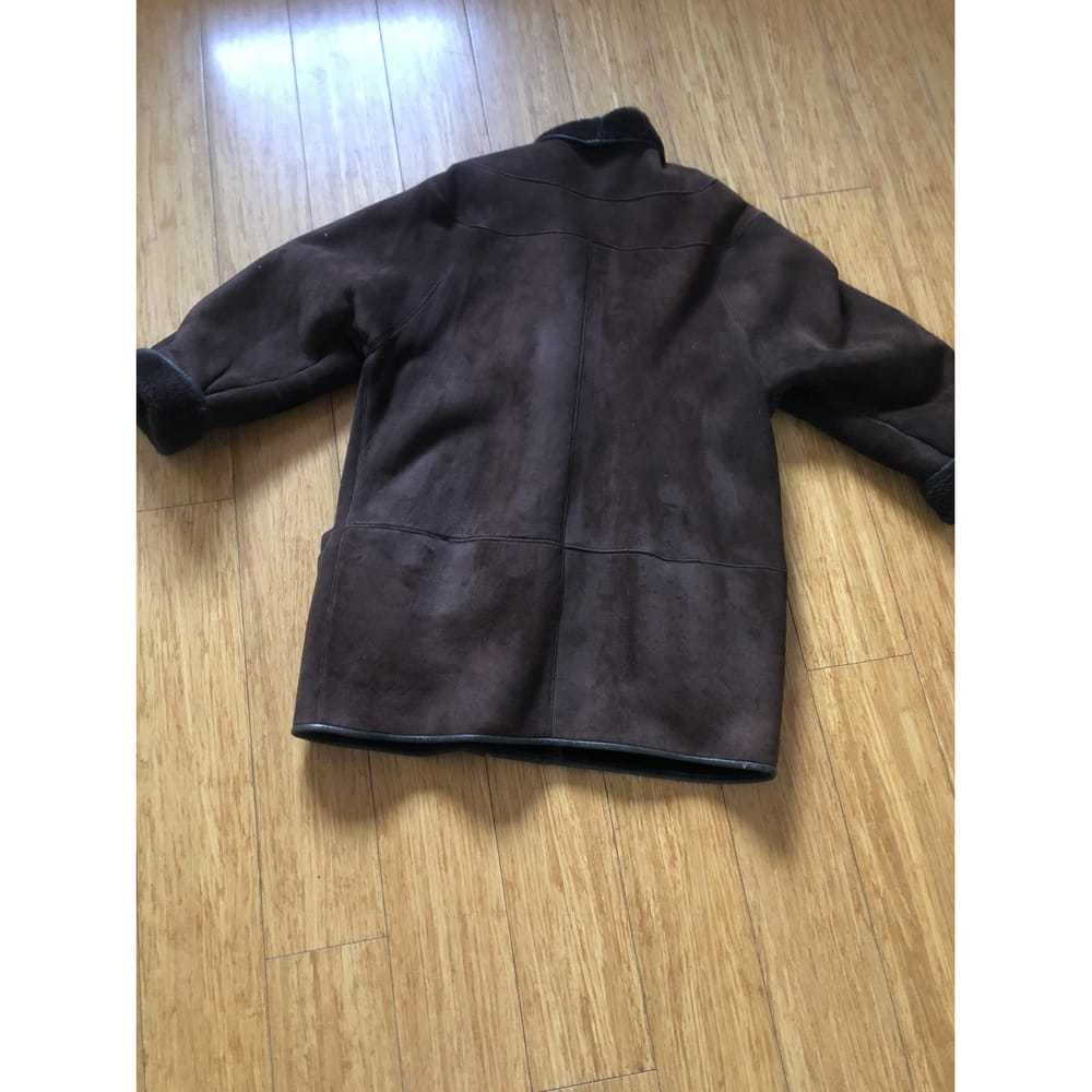 Sprung Frères Leather coat - image 2