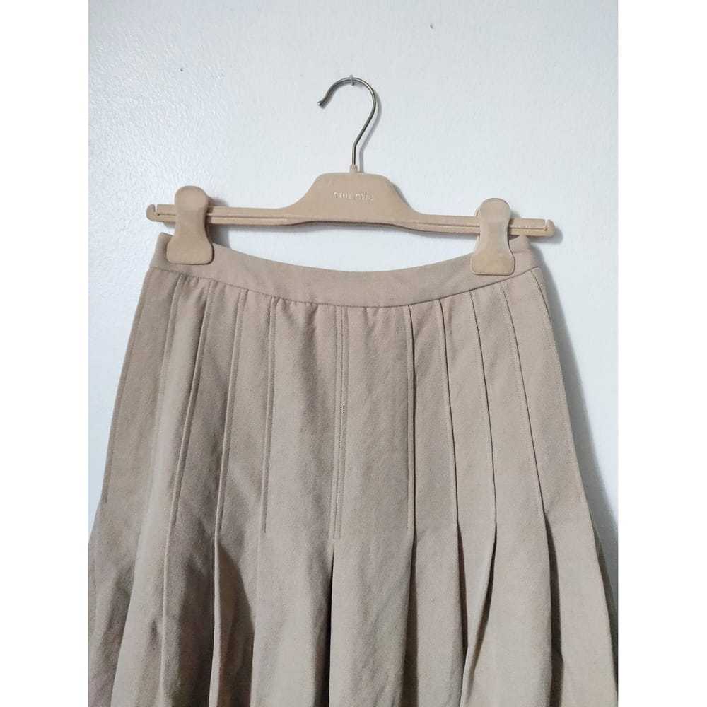 Cacharel Wool mid-length skirt - image 4
