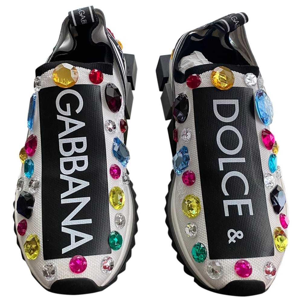Dolce & Gabbana Sorrento cloth trainers - image 1