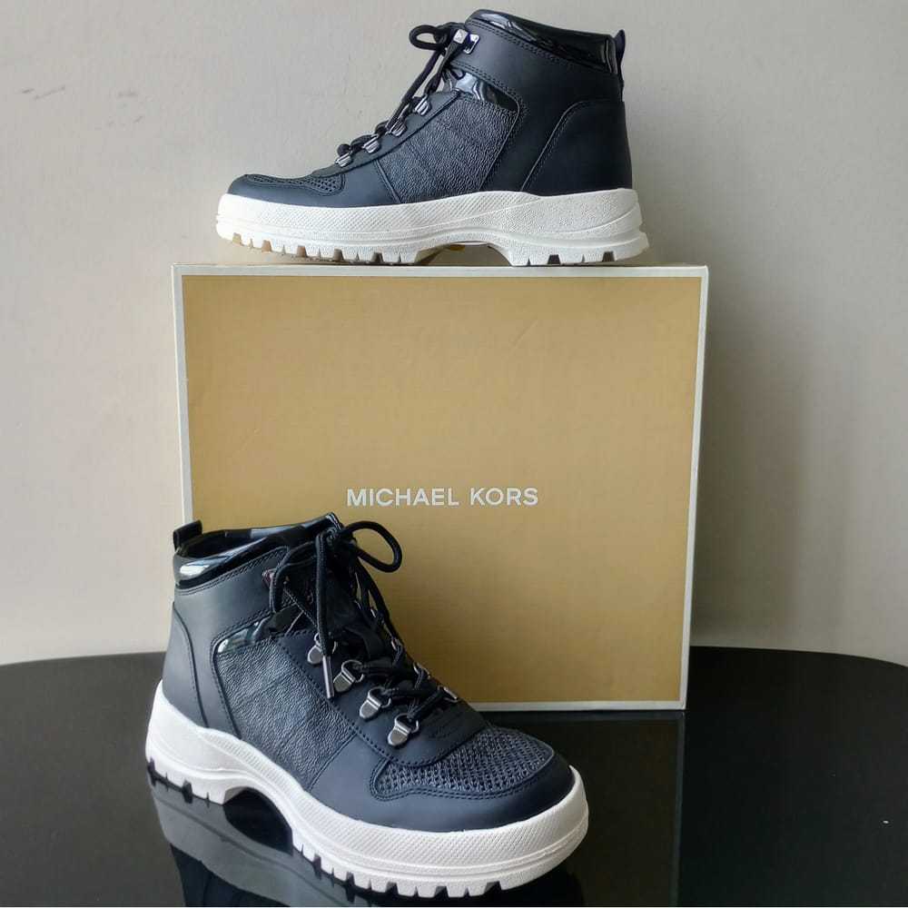 Michael Kors Leather lace up boots - image 3