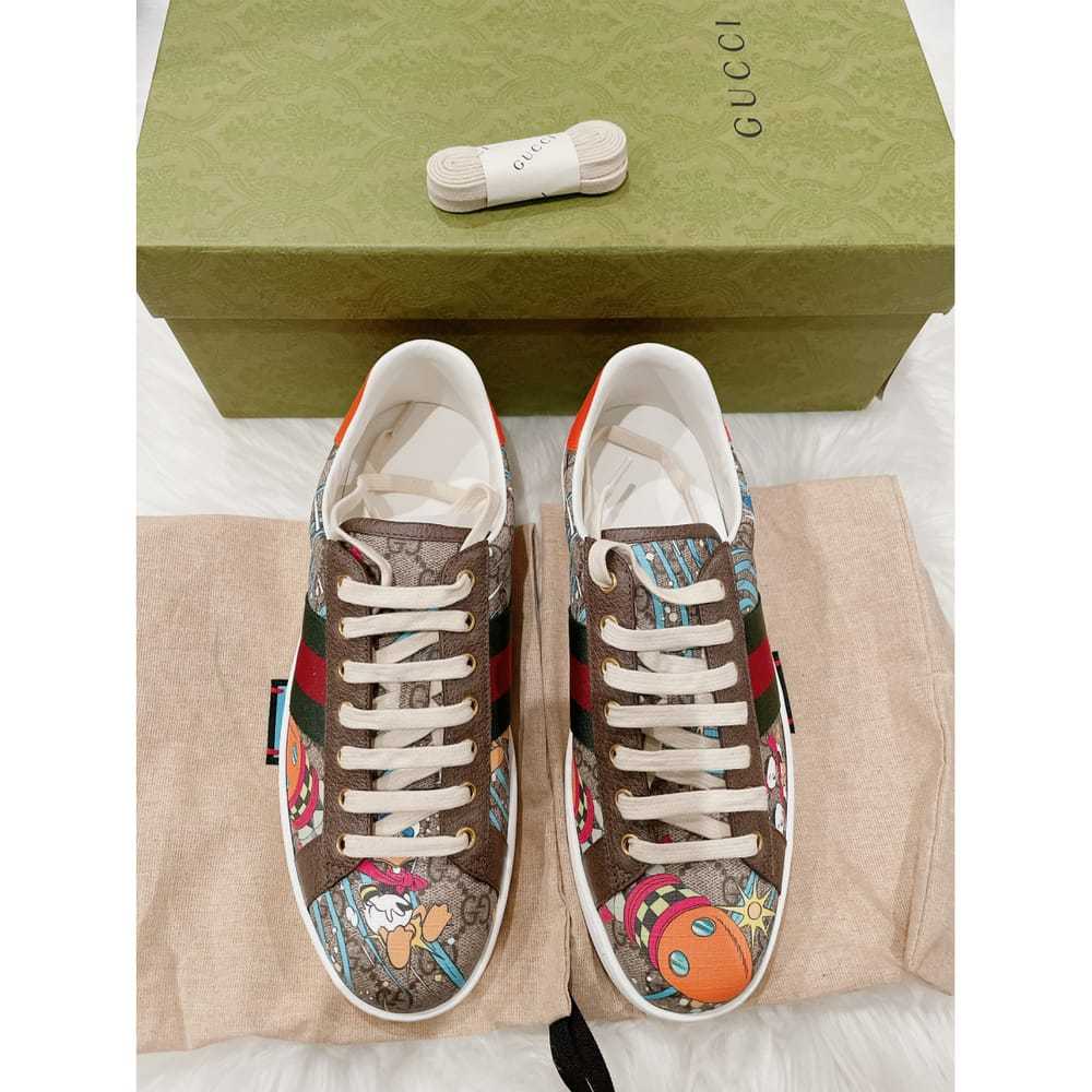 Donald Duck Disney x Gucci Leather low trainers - image 2