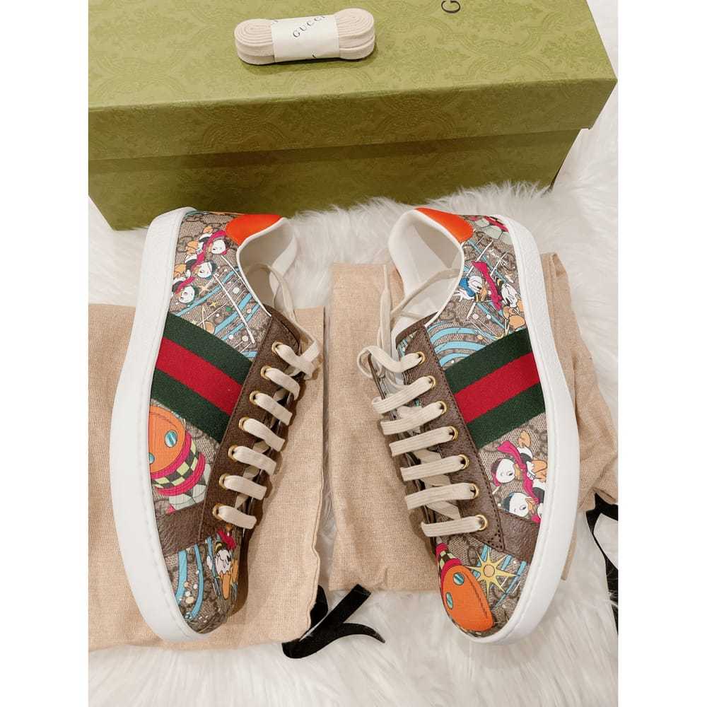 Donald Duck Disney x Gucci Leather low trainers - image 5
