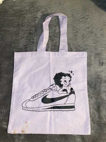 Custom × Streetwear × Vintage Betty boop tote