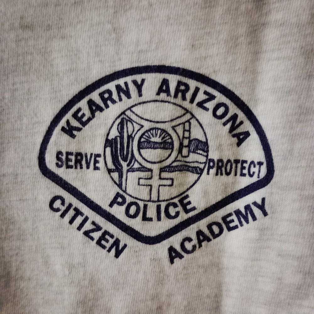 Hanes Kearny Police Academy Mens Cotton Heather G… - image 2