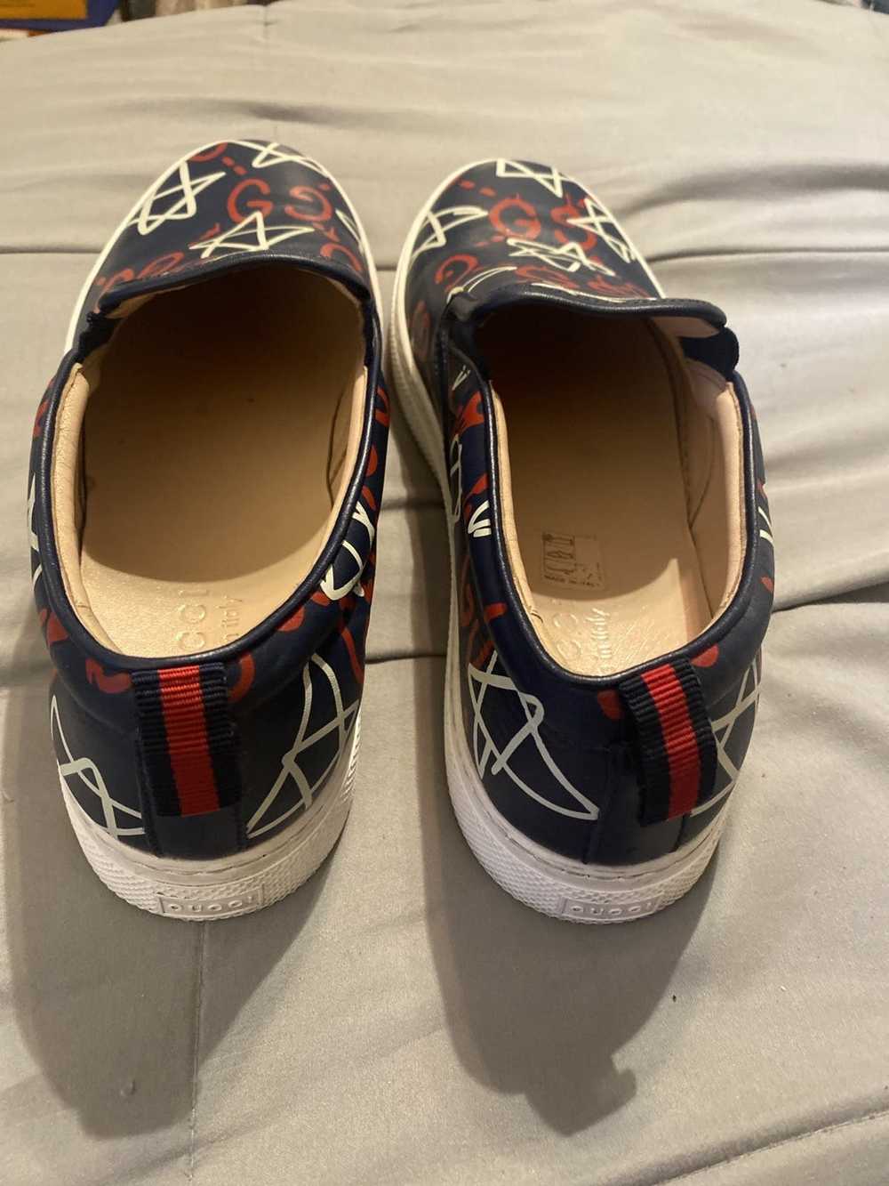 Gucci Gucci Ghost Sneakers Sz 11 - image 3