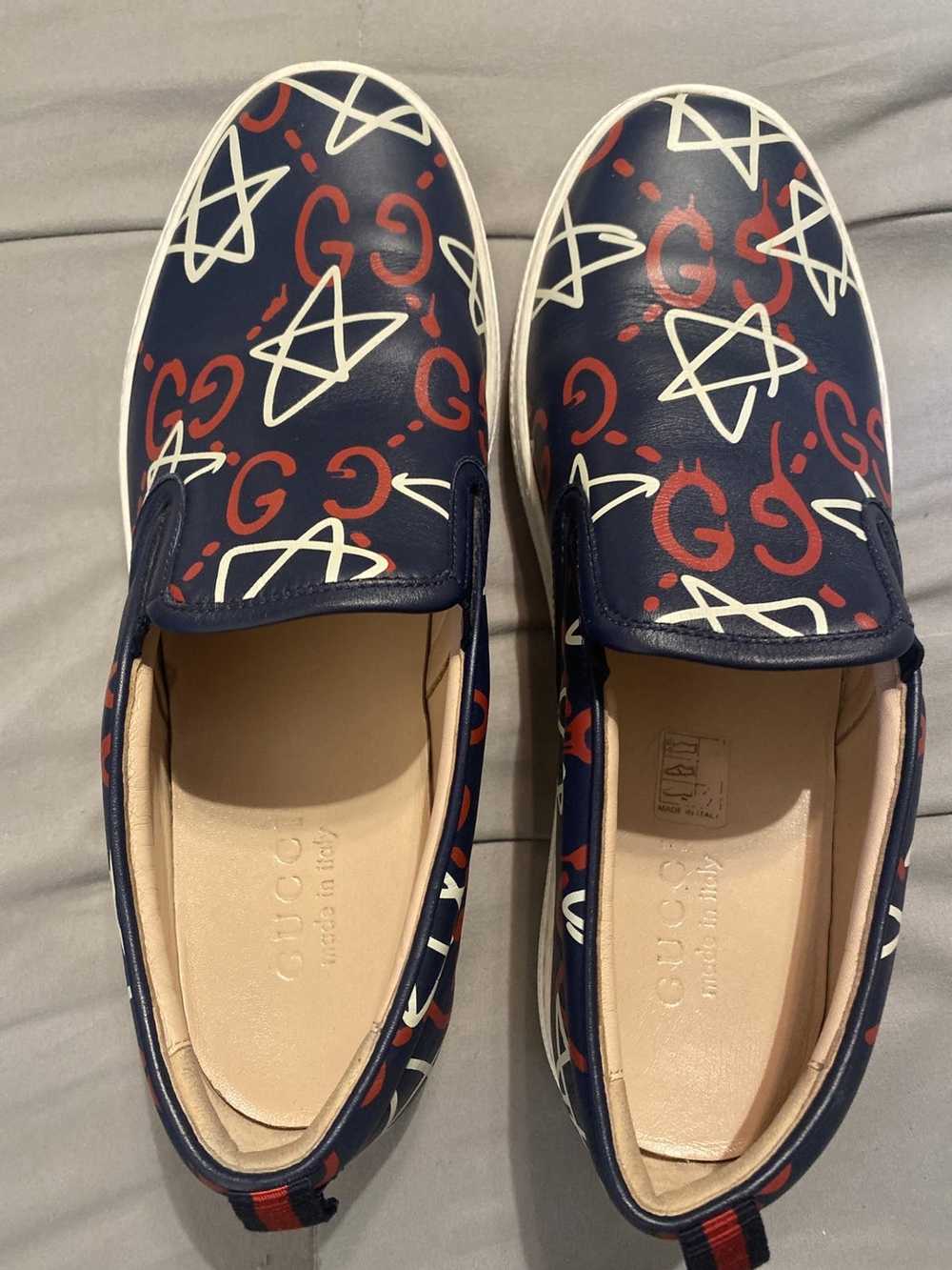 Gucci Gucci Ghost Sneakers Sz 11 - image 4