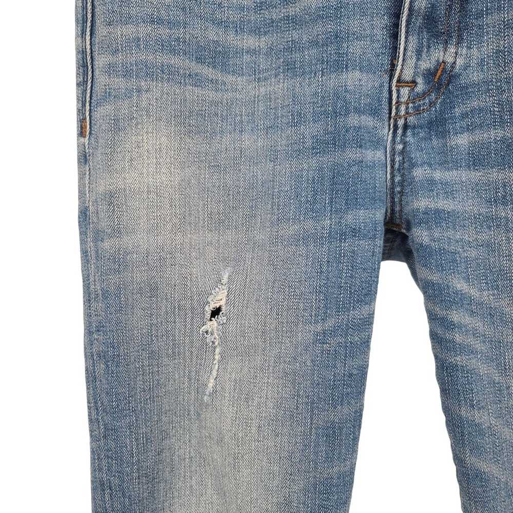 Madewell Madewell 9 inch High Rise Distressed Ski… - image 5