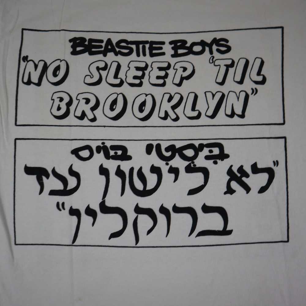 Vintage Vintage 90s Beastie Boys No Sleep Til Bro… - image 4