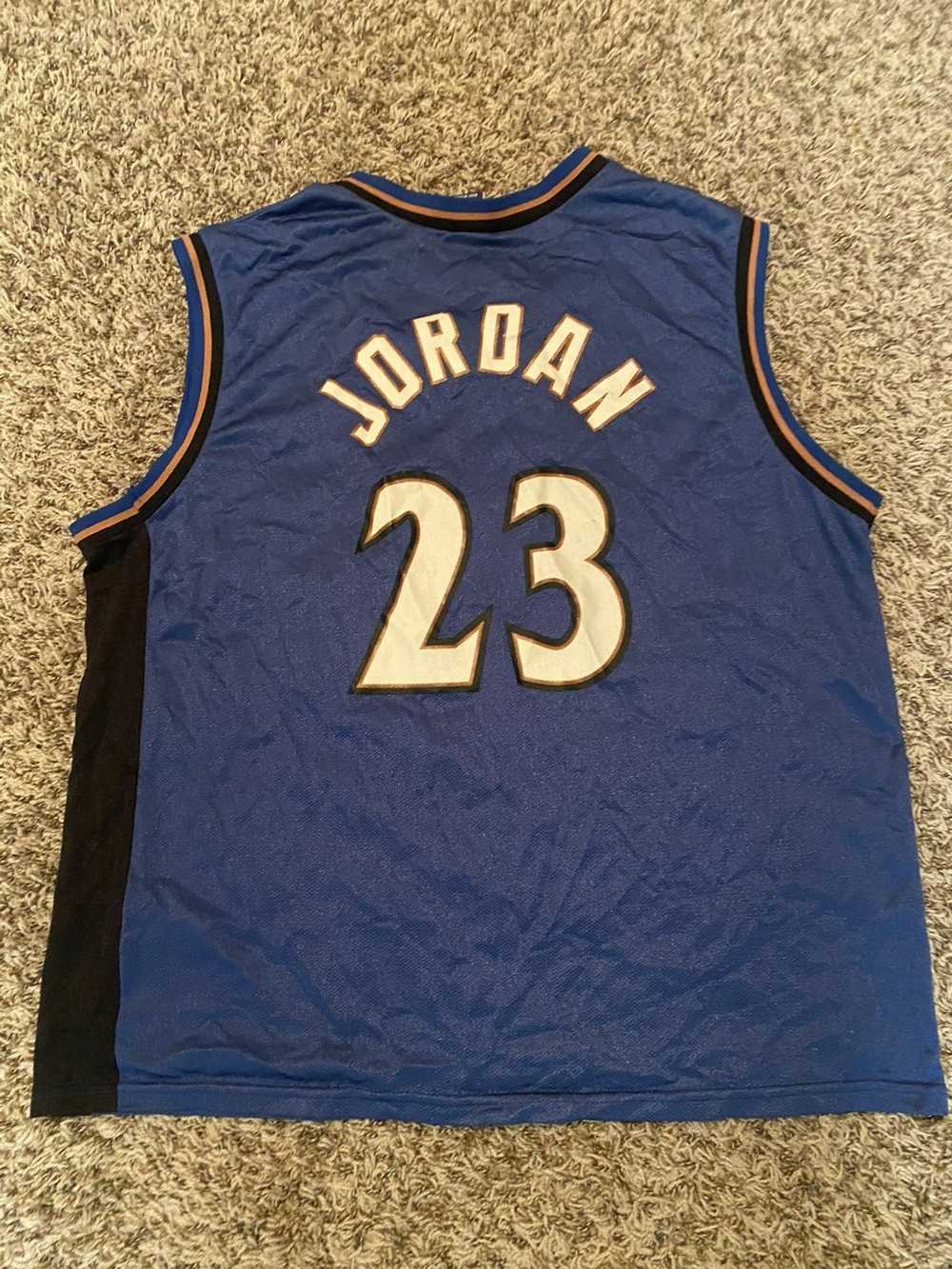 Space Jam Michael Jordan XXXL Tune Squad Alternate Blue Jersey Rare