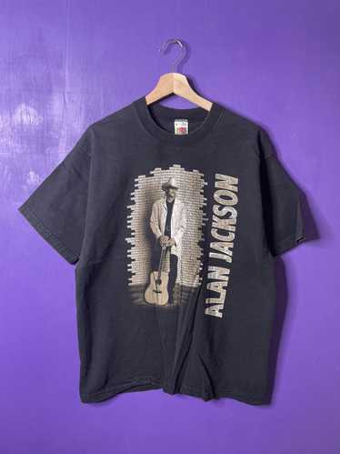 Tour Tee × Vintage Vintage 90s Alan Jackson brick… - image 1