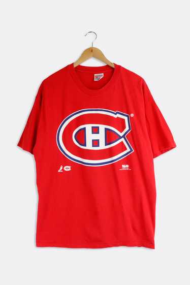 Vintage 1993 Montreal Canadiens Patrick Roy T Shi… - image 1