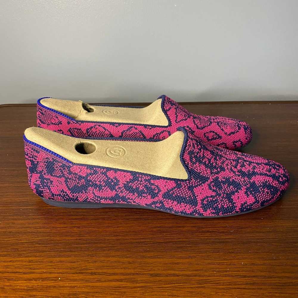 Other Rothy's Retired Fuchsia and Navy Snake Prin… - image 3
