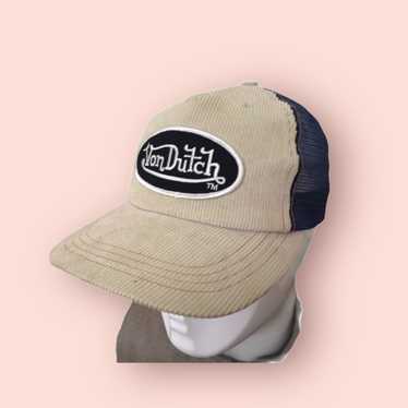 Corduroi Club × Trucker Hat × Von Dutch VINTAGE V… - image 1