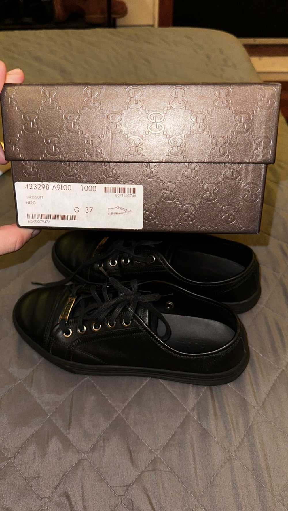 Gucci Gucci Miro’Soft Nero Sneakers Size 7 w/ box. - image 5