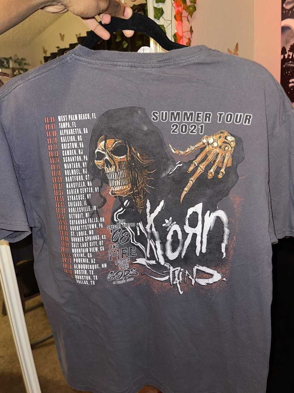 Band Tees Korn summer 2021 - image 2