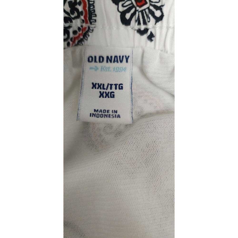 Old Navy Old Navy Multicolor White Paisley Mini S… - image 6