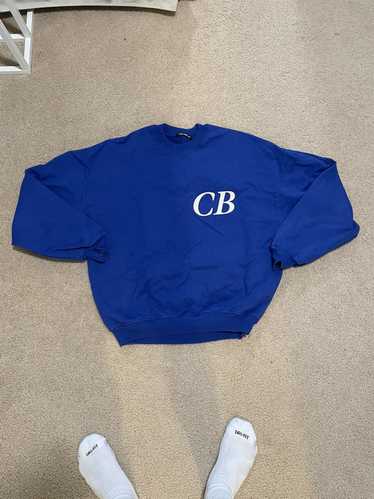 Cole Buxton Cole Buxton blue logo SET sweatshirt a