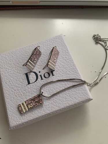 3D model Dior DiorTravel Vanity Case Bag Pink Monorgam VR / AR / low-poly