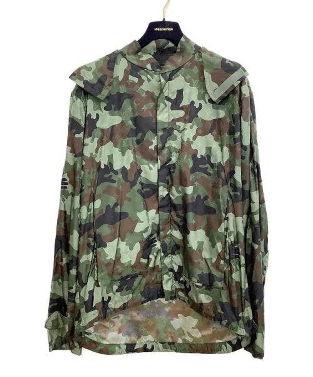 Louis Vuitton LOUIS VUITTON Camo Hoodie Green Siz… - image 1