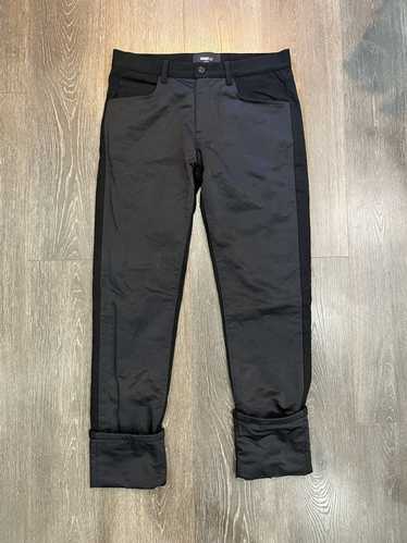 受注生産品 Yang Li Black 5 Pocket Contrast Trousers - パンツ