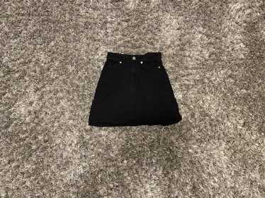 Divided Black Denim Skirt - image 1