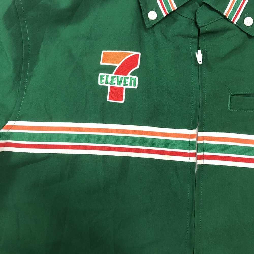 Vintage Vintage Embrodery Logo 7 Eleven zipper Wo… - image 2