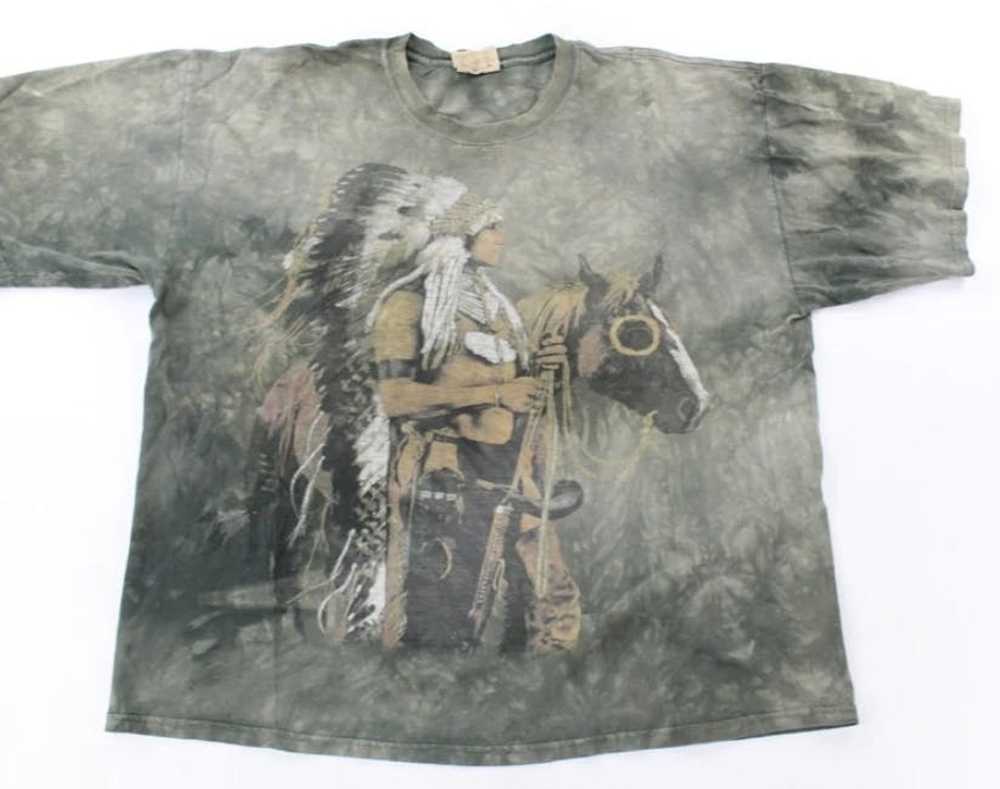 Vintage 1997 The Mountain All Over Print T Shirt Indi… - Gem