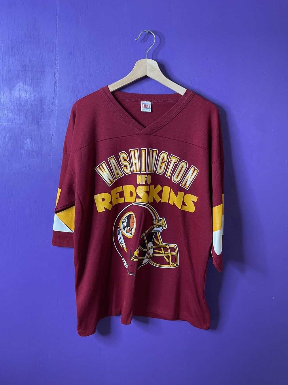 Vintage 80's WASHINGTON REDSKINS MESH FOOTBALL PRACTICE JERSEY by  Garan Size XL