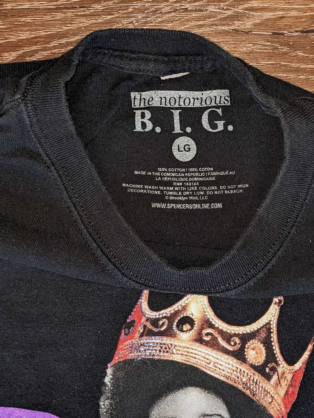 Rap Tees The Notorious BIG baby t-shirt - SIZE L - image 3