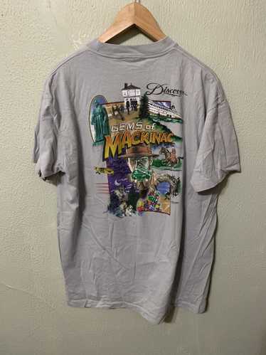 Anvil × Vintage Vintage Mackinac Bridge Tee - Gem