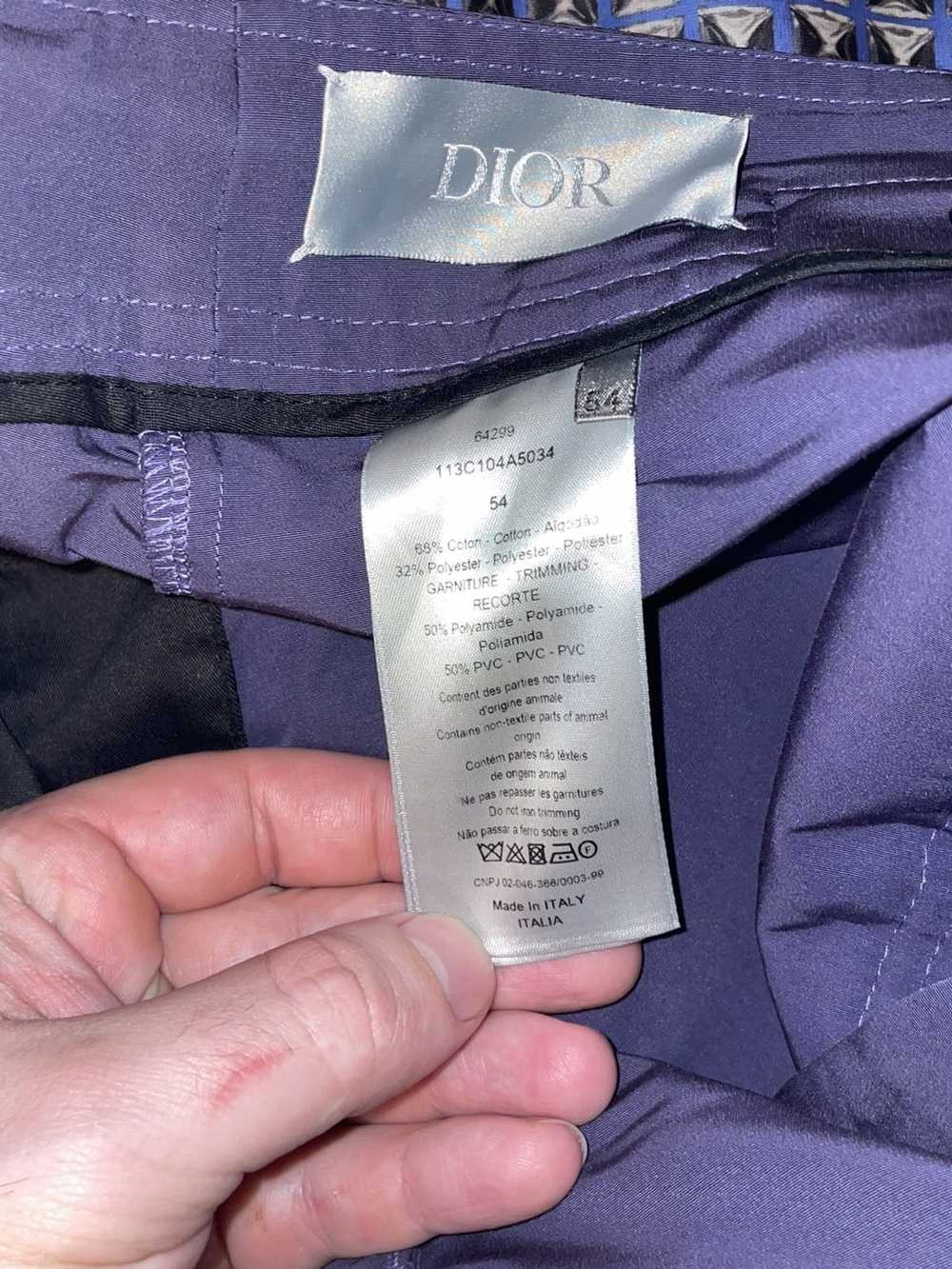 Dior Dior cargo tactical pant - image 4