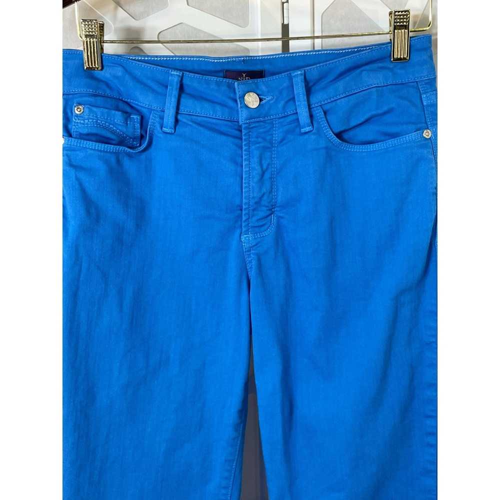 Other NYDJ Sz 6 Bright Blue Clarissa Ankle Jeans - image 6