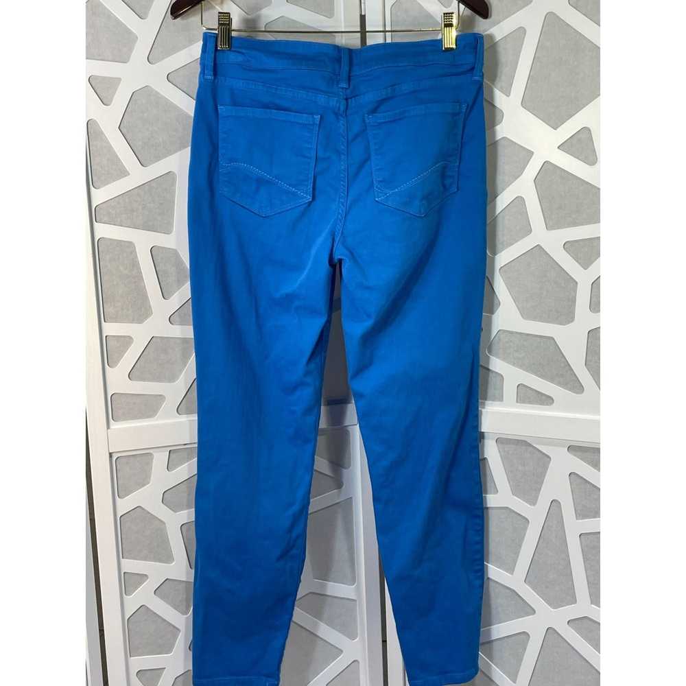 Other NYDJ Sz 6 Bright Blue Clarissa Ankle Jeans - image 7