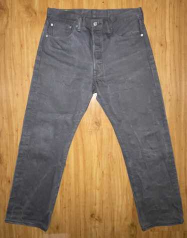 Levi's Men's 501 Original Straight Jeans - Black Denim 33x30 