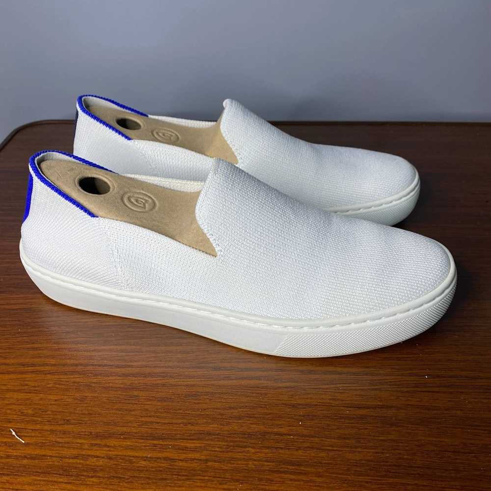 Other Rothy's Bright White Loafer Sneaker Size 6 … - image 3