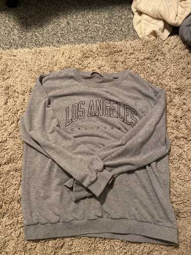 Pacsun Men's Los Angeles Embroidered Crew Neck Sweatshirt