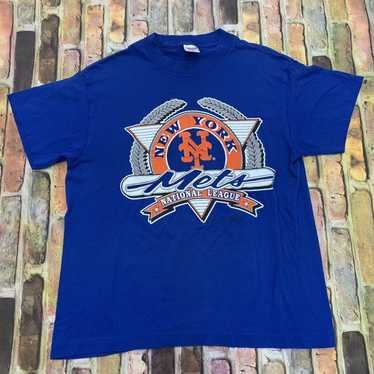 Vintage Starter New York Mets 25th Anniversary T Shirt (Size L) — Roots