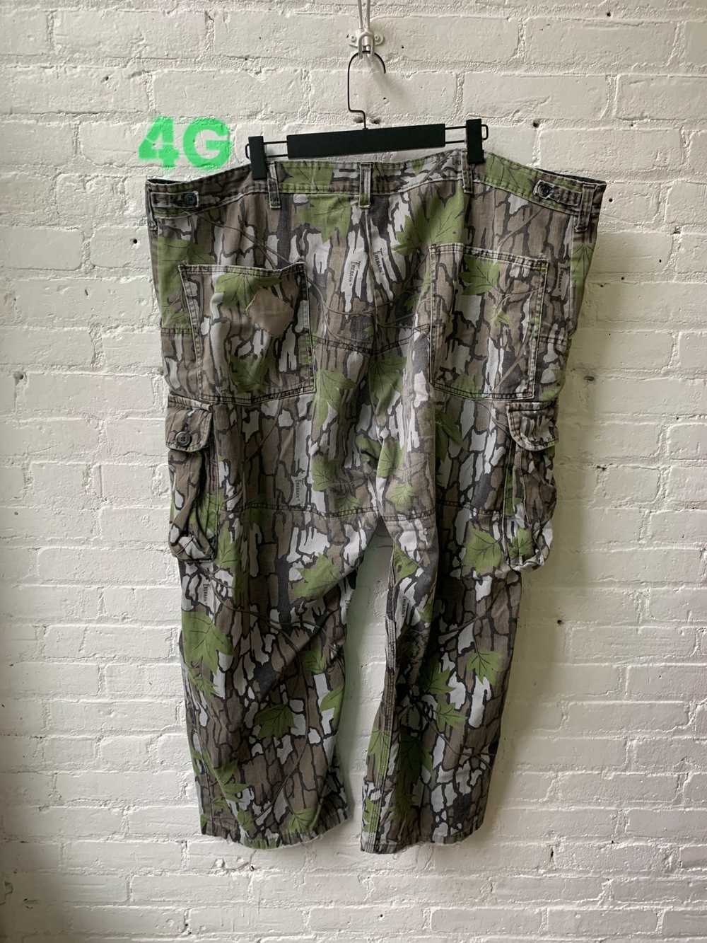 Vintage Vintage Camo Cargos Baggy 90s Skate XXXXXL - image 2