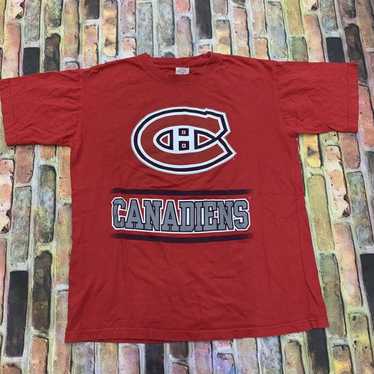 Montreal Canadiens Centennial Hockey Jersey Large 1912-13 Barber Pole Candy  Cane