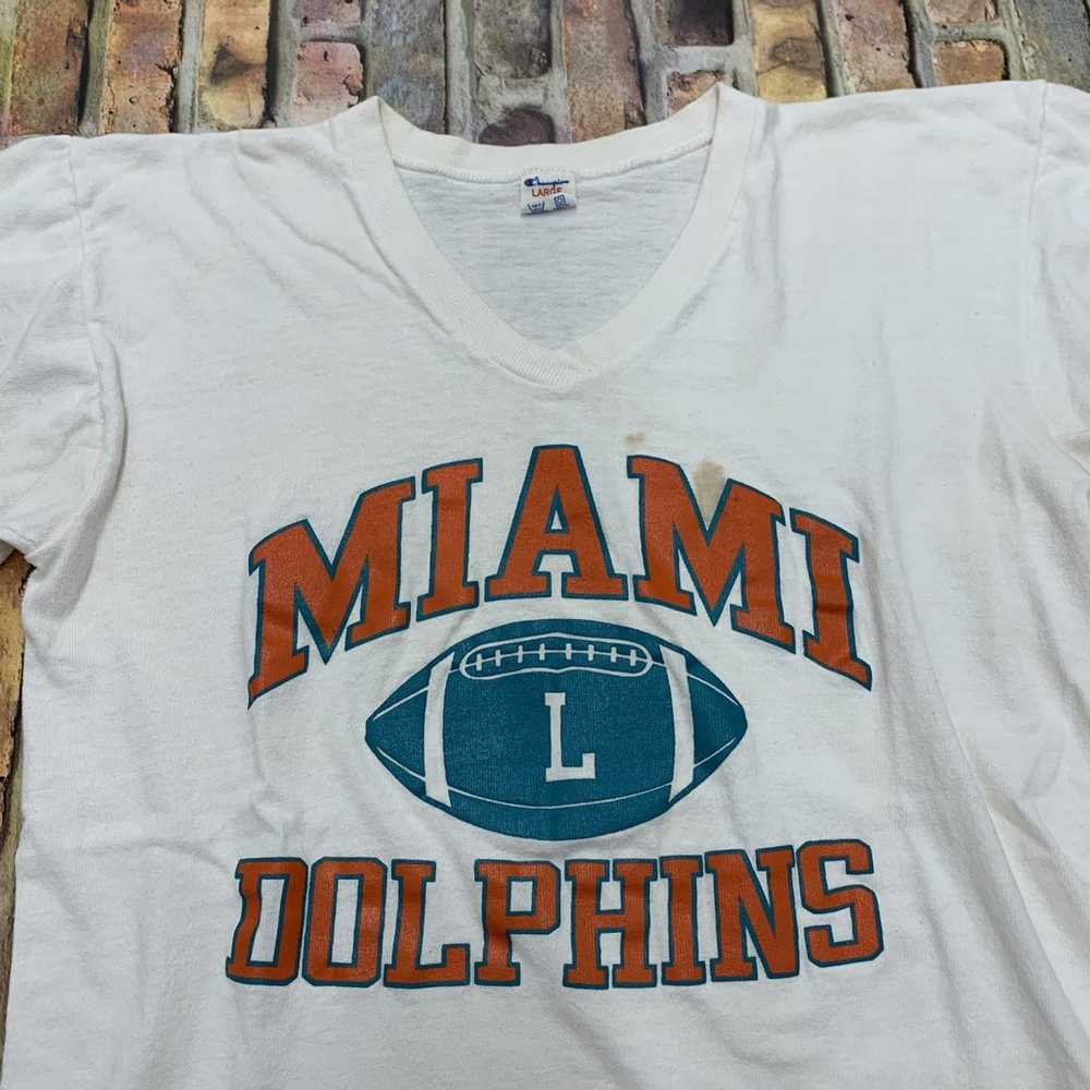 Champion × NFL × Vintage Vintage Miami Dolphins t… - image 3
